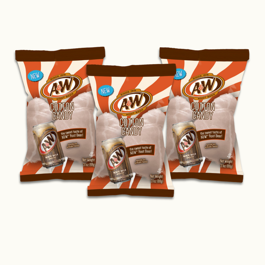 A&W Cotton Candy 3.1oz bag - Crunch n Crave