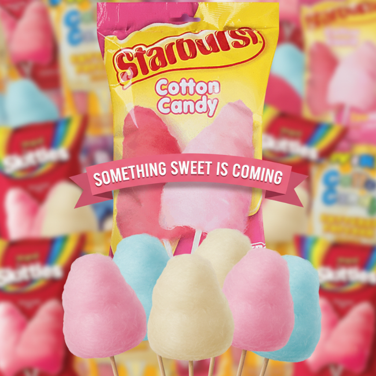 Cotton candy snacks - Crunch n Crave