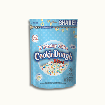 Birthday Cake Cookie Dough bites - 10.5oz bag - Crunch n Crave 