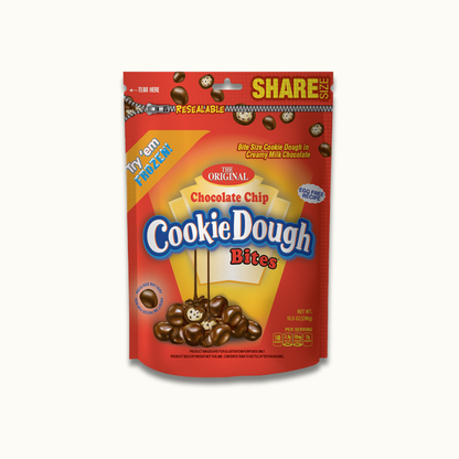 Chocolate Chip Cookie Dough Bites 10.5oz bag - Crunch n Crave