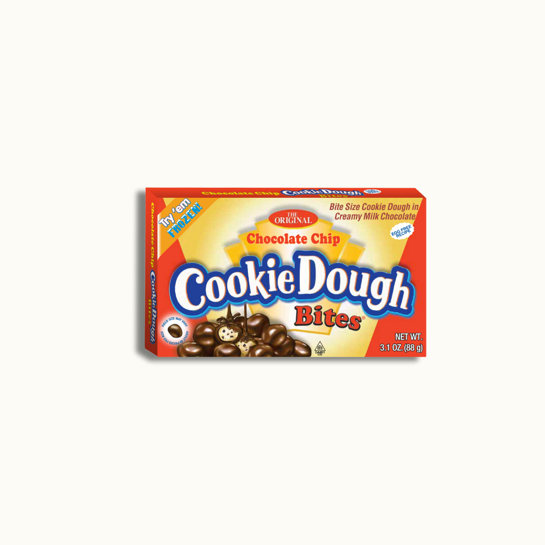 Chocolate Chip Cookie Dough Bites 3.1oz box - Crunch n Crave 
