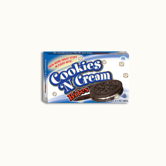 Cookies n Cream  Bites 3.1oz box - Crunch n Crave