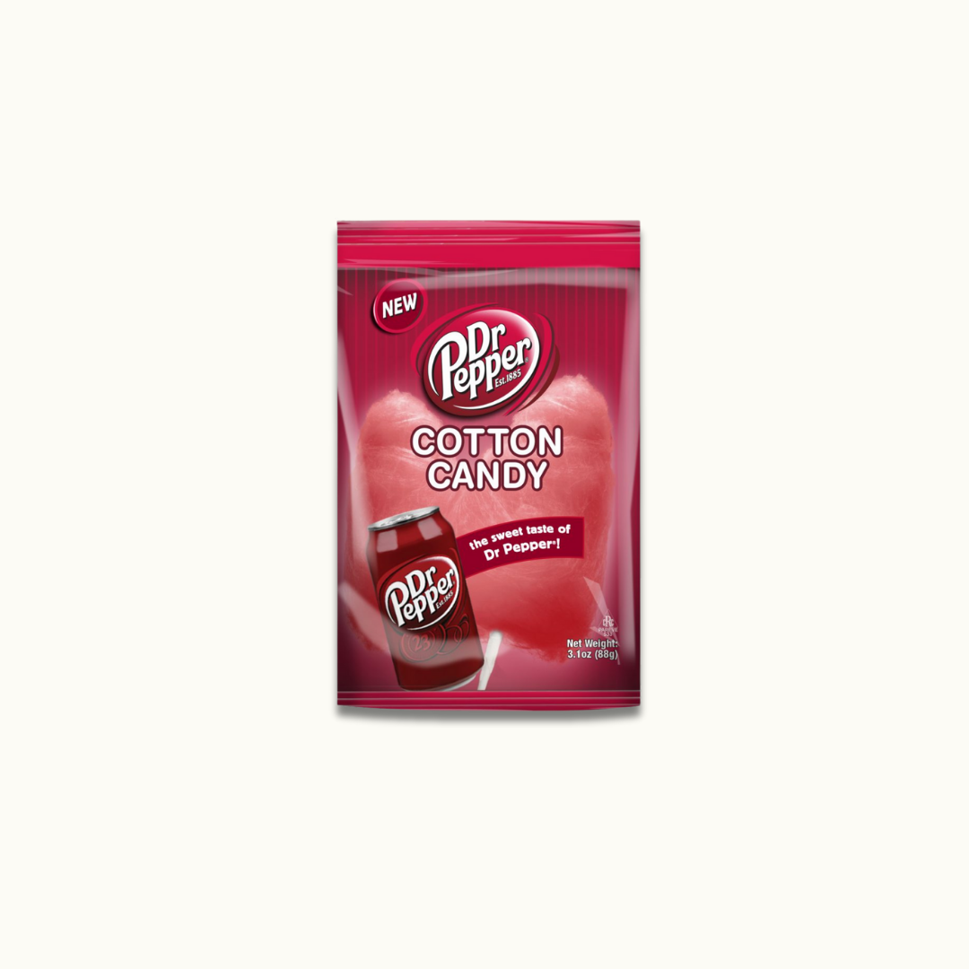 Dr. Pepper Cotton Candy 3.1oz bag - Crunch n Crave 