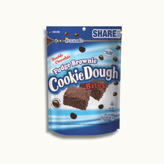Fudge Brownie Cookie Dough Bites - 10.5oz bag - Crunch n Crave 