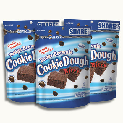 Fudge Brownie Cookie Dough Bites 10.5oz - Crunch n Crave