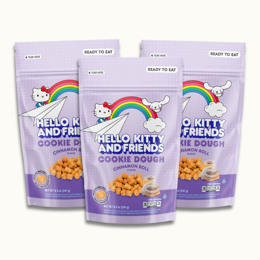 Hello Kitty and Friends Cookie Dough Cinnamon Roll 8.5oz  bag - Crunch n Crave