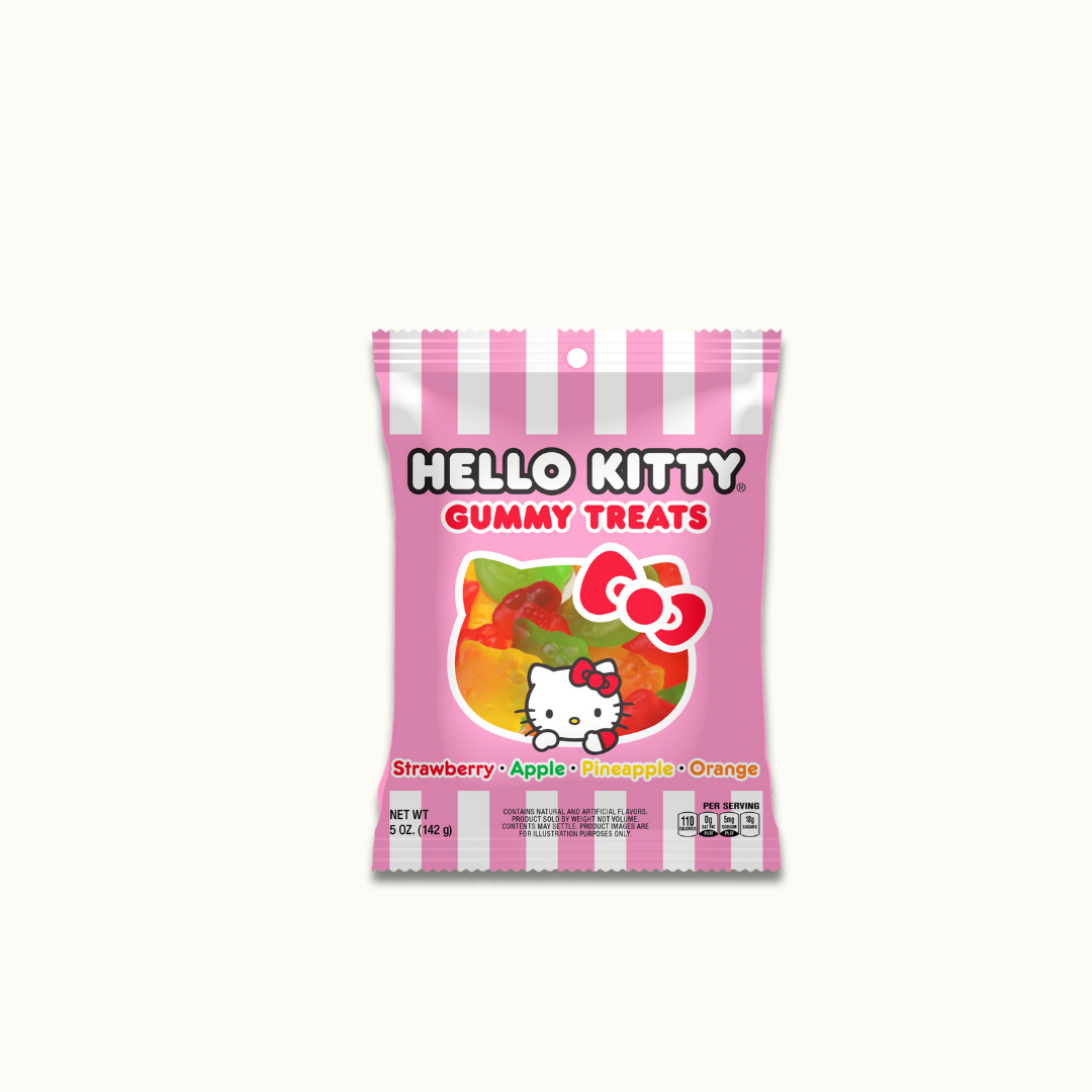 Hello Kitty Gummy Treats 5oz bag - Crunch n Crave 