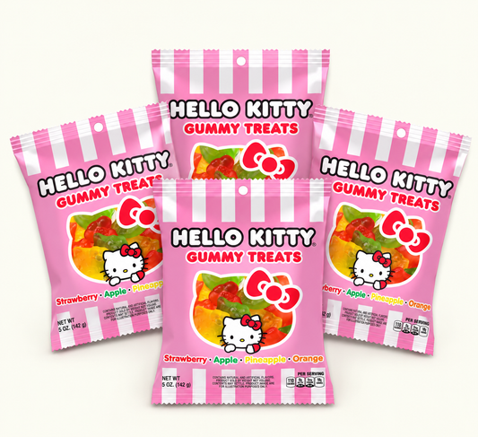Hello Kitty  Fruity Gummy Treats 5oz