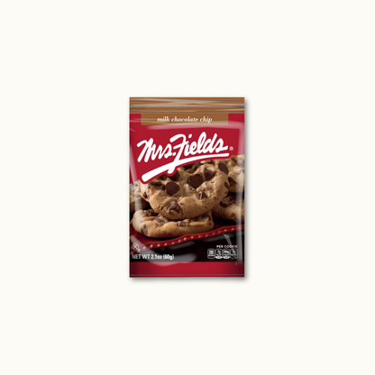 Milk Chocolate Chip - Mrs. Fields - 2.1oz  - Single Serve - Crunch n Crave