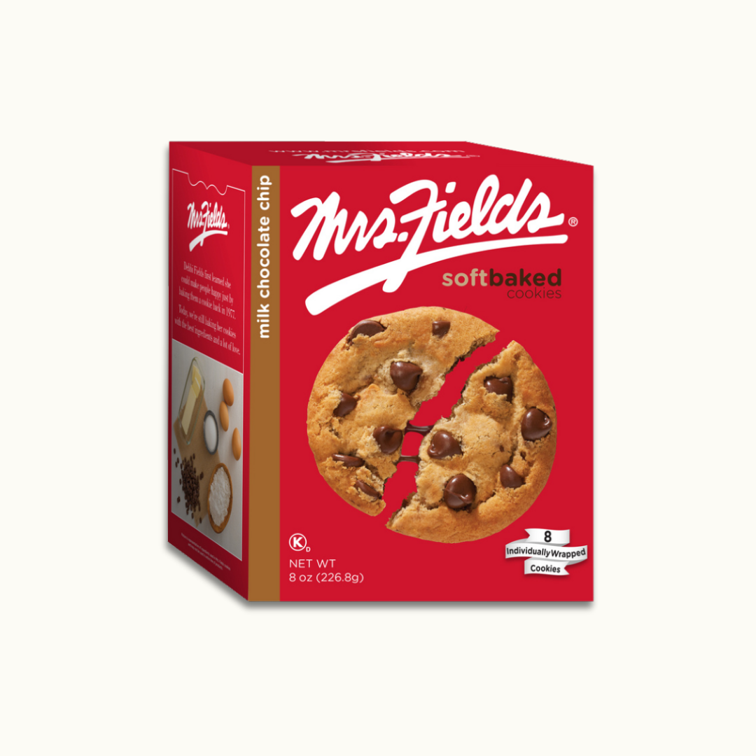 Milk Chocolate Chip - Mrs. Fields - 8oz   Multi Pack - Crunch N Crave