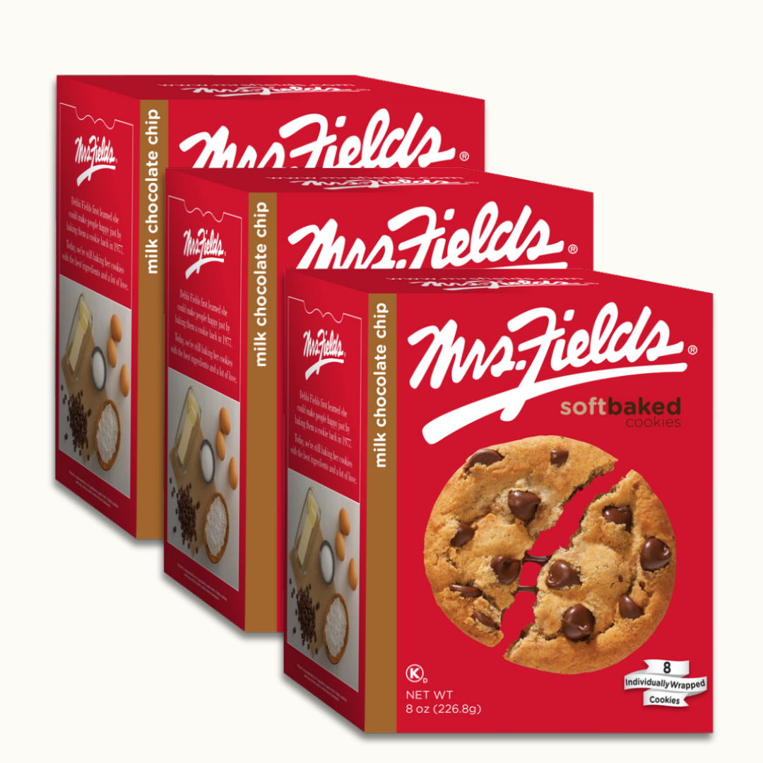 Milk Chocolate Chip - Mrs. Fields - 8oz Multi Pack - Crunch n Crave