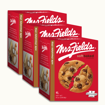 Milk Chocolate Chip - Mrs. Fields - 8oz Multi Pack - Crunch n Crave