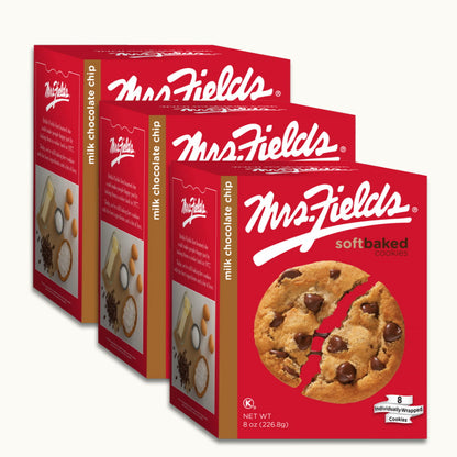 Mrs. Fields Milk Chocolate Chip Soft Baked Cookies 8oz - Crunch n Crave