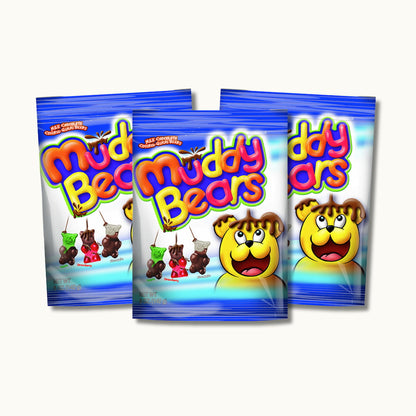 Muddy Bears 5oz peg bag - Crunch n Crave 
