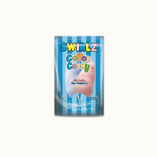 Swirlz Cotton Candy 3.1oz bag - Crunch n Crave