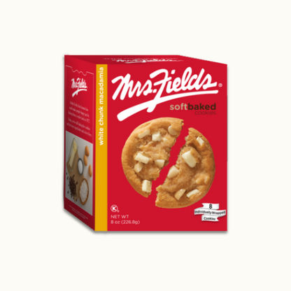 White Chunk Macadamia - Mrs. Fields - 8oz Multi Pack- Crunch n Crave 
